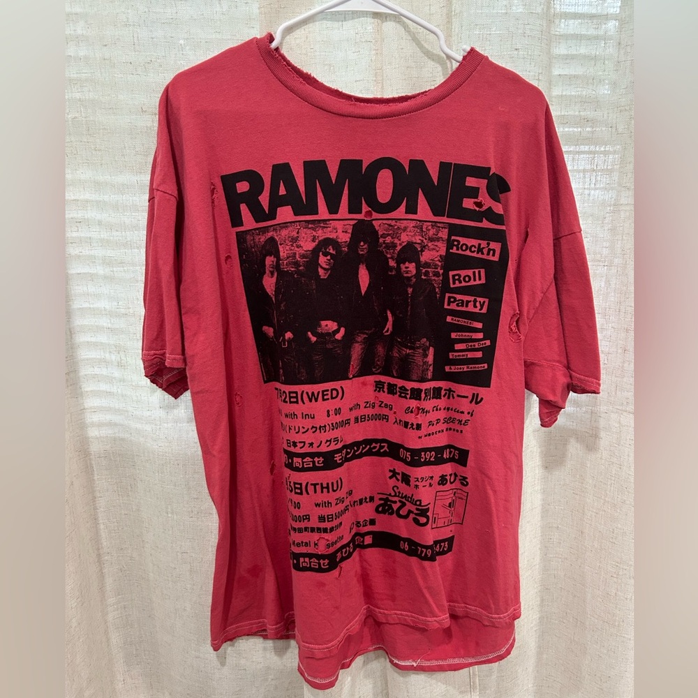 Ramone’s Oversized T shirt